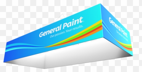 Custom Rectangle Trade Show Hanging Banner Beaumont U0026 Co - Horizontal Png,Hanging Banner Png