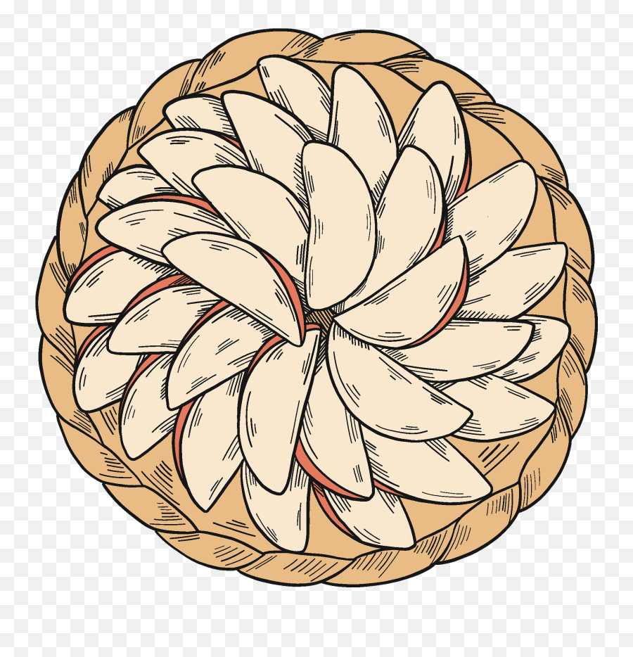 Apple Pie Clipart - Clipart Apple Pie Png,Pie Clipart Png