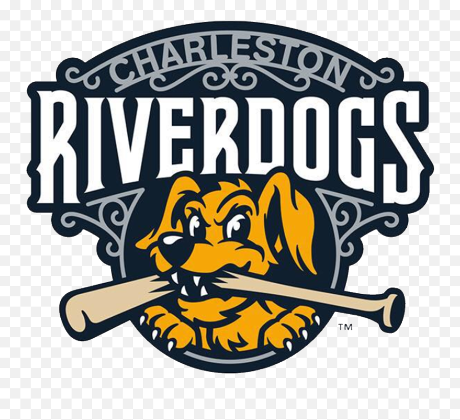 Charleston Riverdogs Logo And Symbol Meaning History Png - Charleston Riverdogs Logo,Tigres Logo