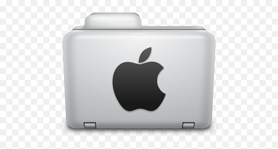 Noir Apple Folder Icon - Smart Device Png,Mac Application Folder Icon