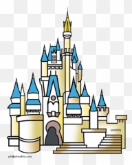 Disney Castle Clipart Transparent - Cinderella png