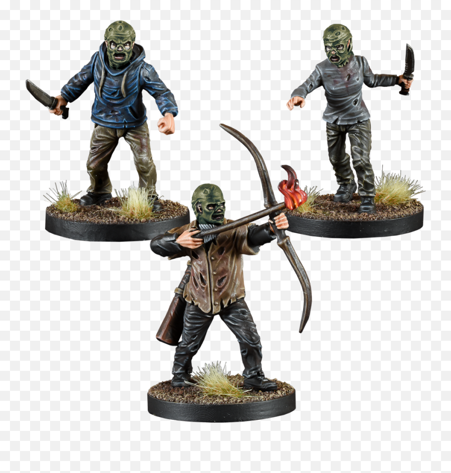 Details About The Walking Dead Whisperers Faction Booster - Call To Arms All Out War Thg Walking Dead All Out War Miniatures Png,Michonne Icon