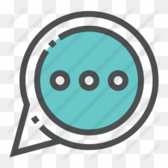 Chat Bubble - Free communications icons Dot png