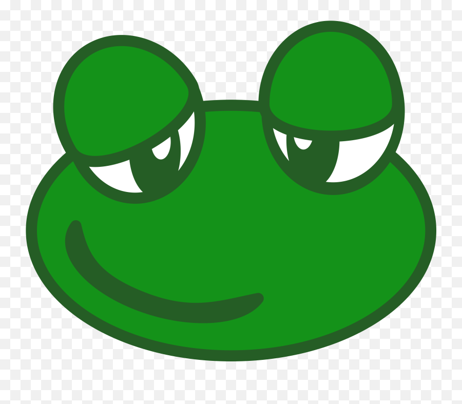 Clipart - Frog Head Clipart Png,Frog Icon Png