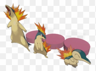 Cyndaquil Quilava And Typhlosion Paper Morphs - Roblox Cartoon Png,Cyndaquil Png