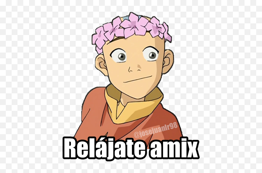 Avatar The Last Airbender Stickers Whatsapp - Photo Caption Png,Aang Icon