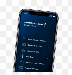 Mobile App City National Bank - Vertical png
