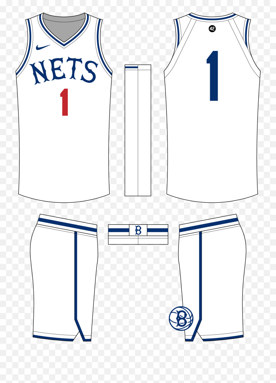 Brooklyn Nets Redesign - Concept Brooklyn Nets Jersey Design Png,Brooklyn Nets Logo Png
