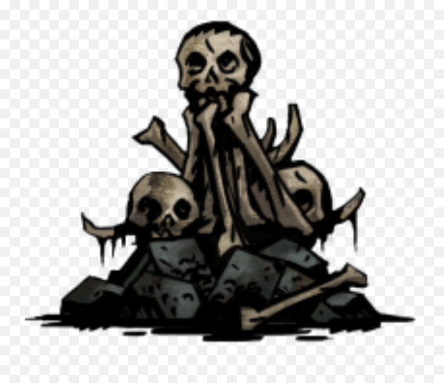 Pile Of Bones Png Transparent Cartoon - Pile Of Bones Darkest Dungeon,Bones Png