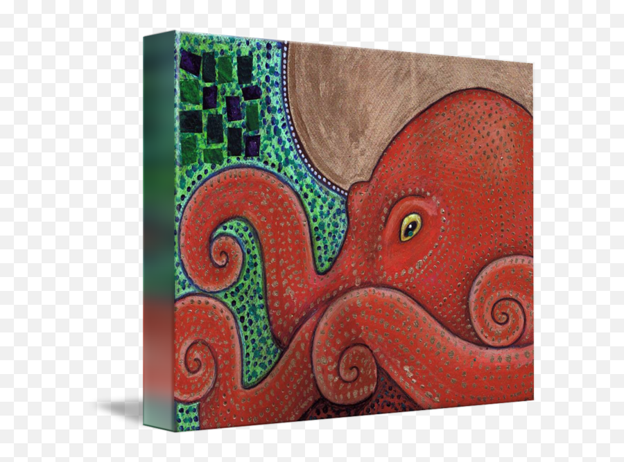 Icon Viii The Octopus By Lynnette Shelley - Common Octopus Png,Icon Artworks