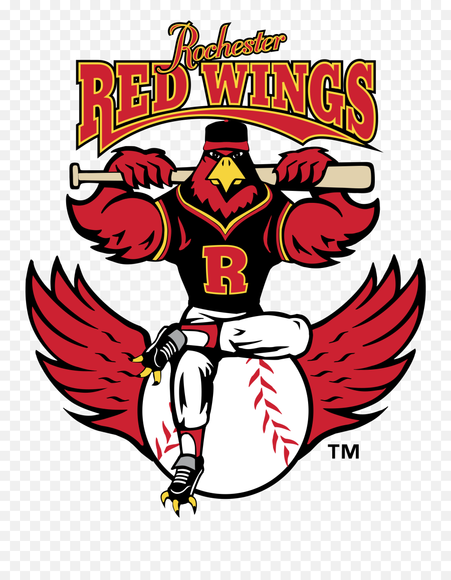 Rochester Red Wings Logo Png Transparent U0026 Svg Vector - Rochester Red Wings Old Logo,Wings Png Transparent