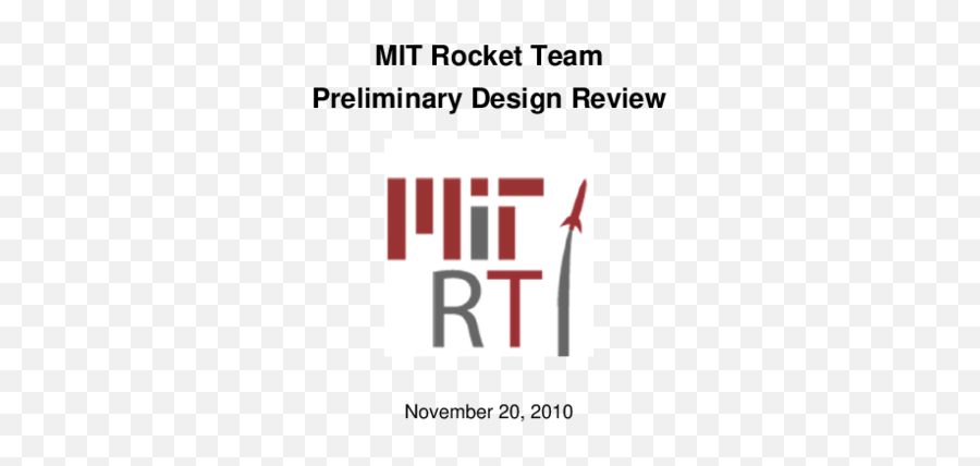 Pdf Mit Rocket Team Preliminary Design Review Cristian Lc - Vertical Png,Icon Airframe Carbon Rr Review