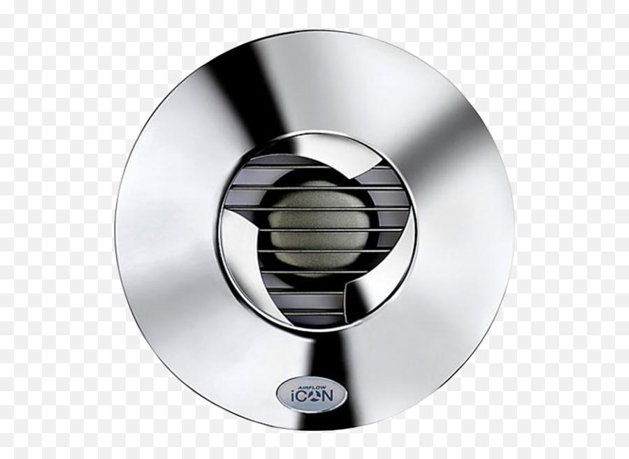 Koupelnový Ventilátor Icon 15 Chromový - Bathroom Exhaust Fan In Chrome Png,Airflow Icon 15 Fan