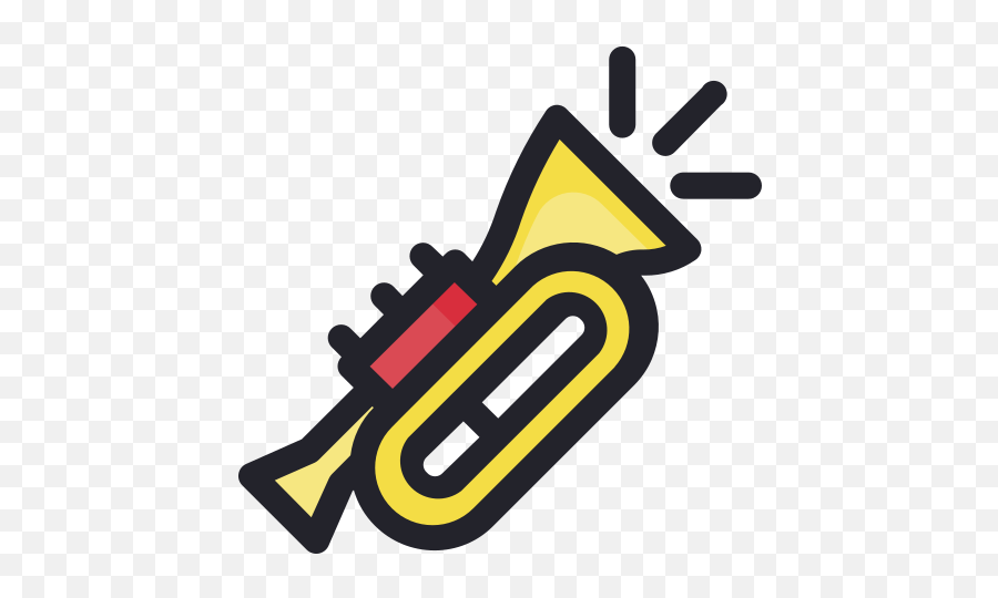 Trumpet Music Musical Instrument Free Icon - Iconiconscom Trumpet Png,Tuba Icon