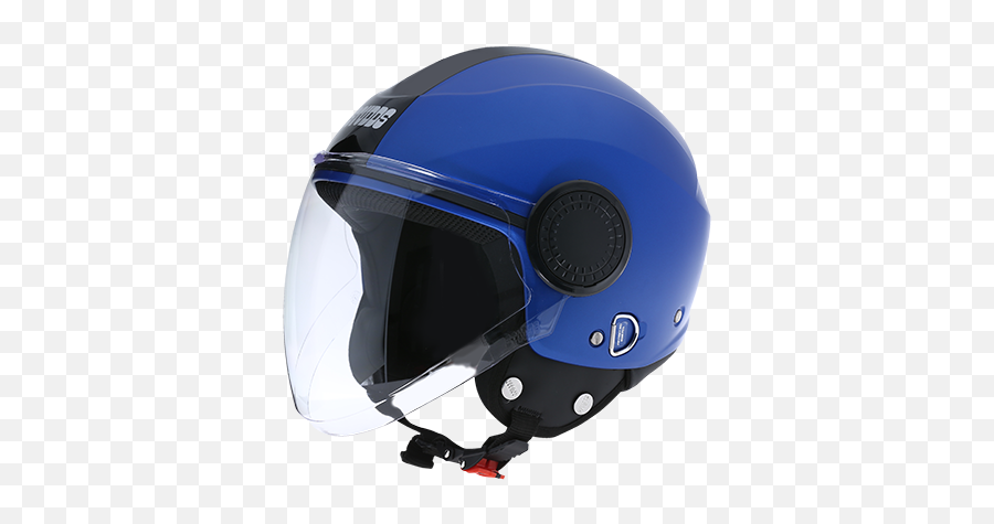 Open Face Motorcycle Bike Two - Wheeler Riding Helmets For Open Face Studds Helmet Png,Blue Icon Helmet