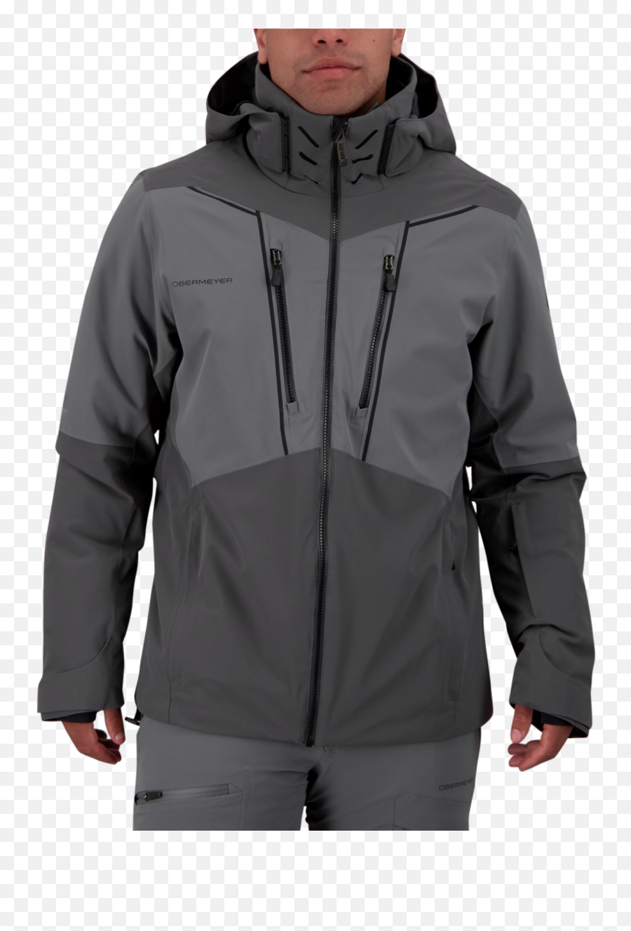 Obermeyer Mens Snow Jacket Iba Down Hybrid - Hooded Png,Oakley Icon Review