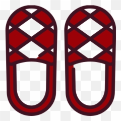 Slipperuse Icon Slippers Amenities Hotel - Solid png