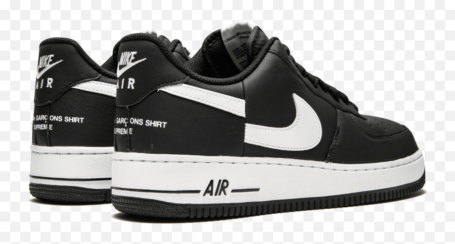 Nike Air Force 1 Split Swoosh Supreme X As Boys - Ar7623001 Nike Air Force 1 Png,Gold Nike Logo