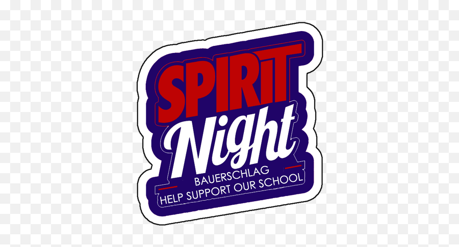 Spirit Nights - Bauerschlag Elementary Pta Language Png,Night School Icon