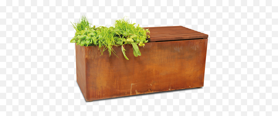 Herb Garden Bench Png