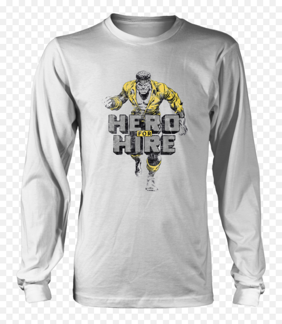 Marvel Heroes For Hire Luke Cage Stance Graphic T - Shirt King Born On October 14 Png,Luke Cage Png