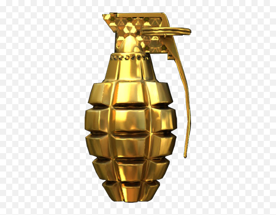 Download Grenade Transparent Gold - Gold Grenade Png,Grenade Transparent Background