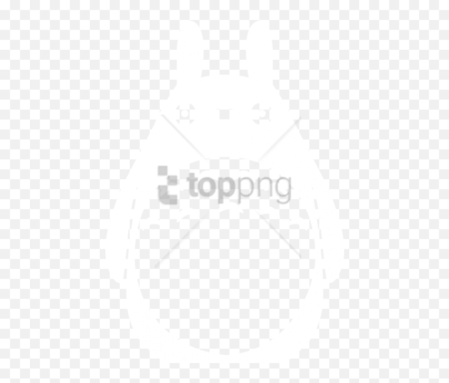 Free Png My Neighbor Totoro Image - Totoro Black And White Transparent Background,Totoro Png