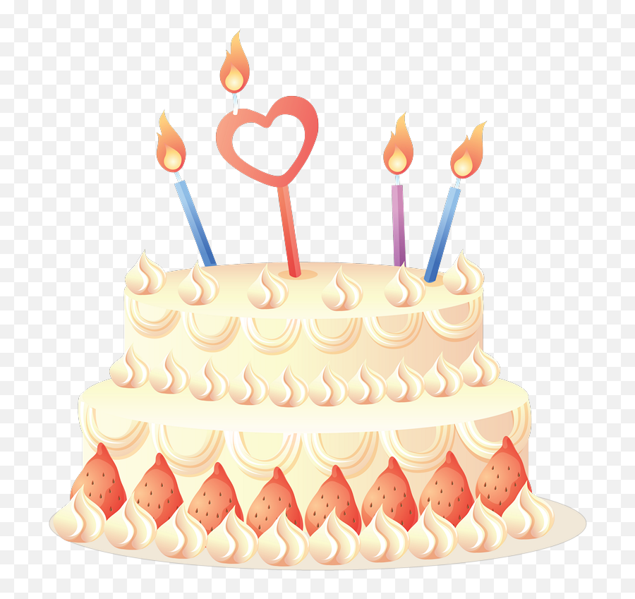 Pin By Nestle Dragon - Feliz Cumpleaños Claudia Johana Png,Birthday Cake Clipart Transparent Background