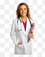 Female Doctor Transparent Background - Png
