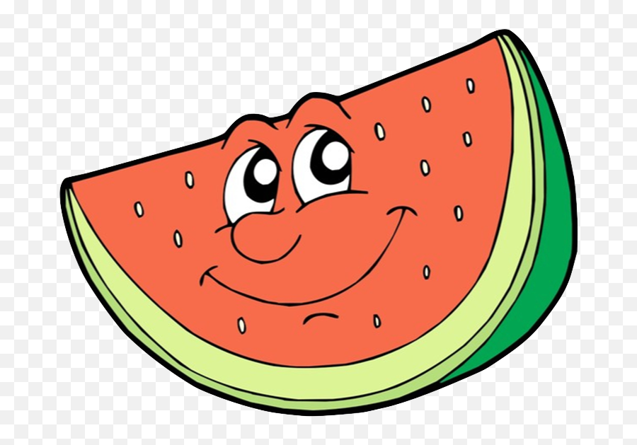 Watermelon Slice Cartoon - Watermelon Clip Art Png,Watermelon Slice Png