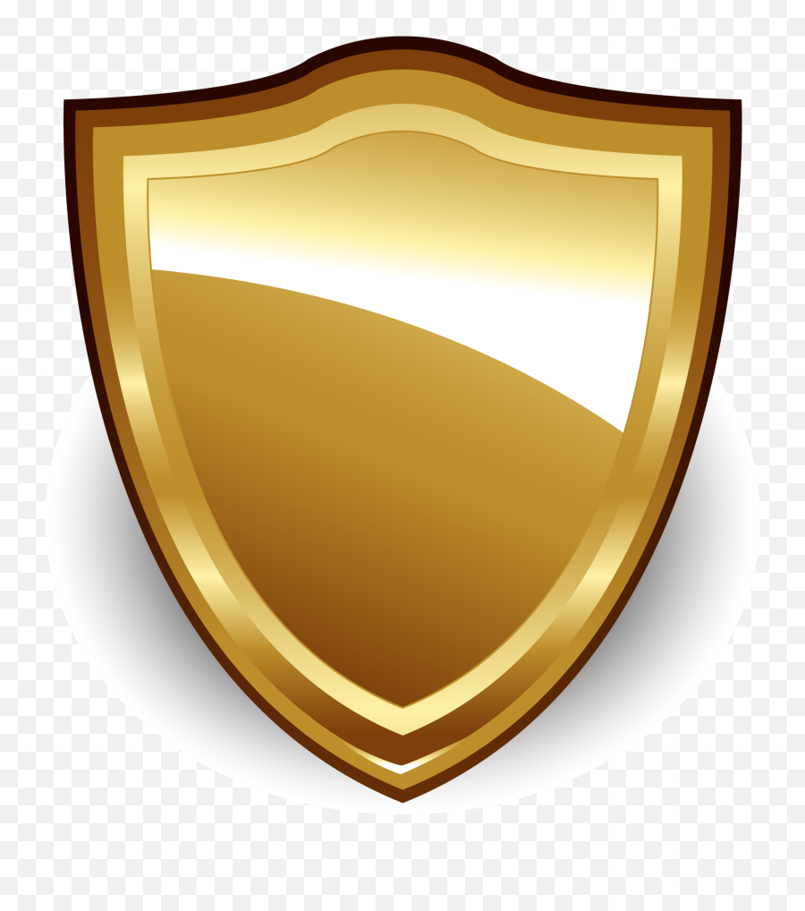 Gold Shield Png 3 Image - Golden Shield Vector Png,Shield Transparent Background