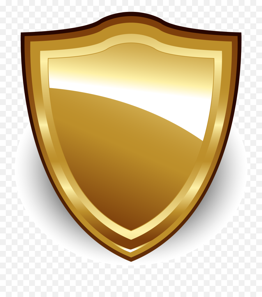 Gold Shield Png 3 Image Golden Shield Vector Png Shield Transparent Background Free Transparent Png Images Pngaaa Com