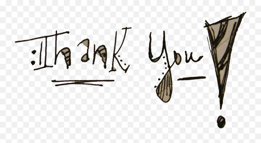 Calligraphy Logo Font - Calligraphy Thank You Png,Thank You Transparent