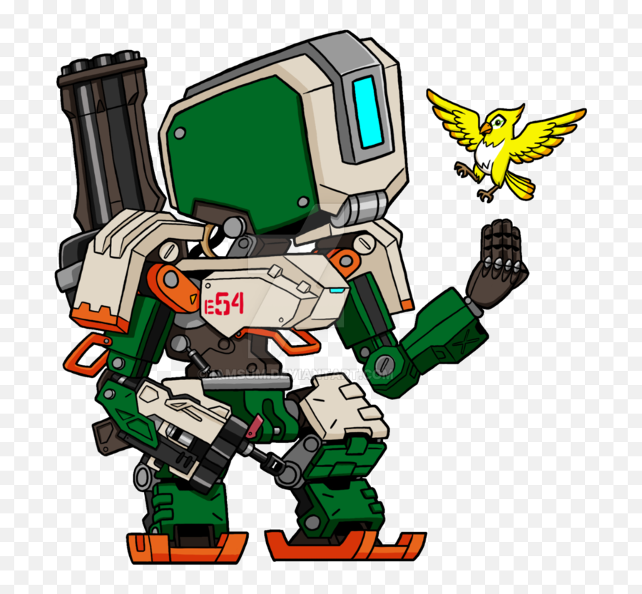 Collection Of Free Overwatch Drawing Bastion Download - Overwatch Bastion Fan Art Png,Bastion Png