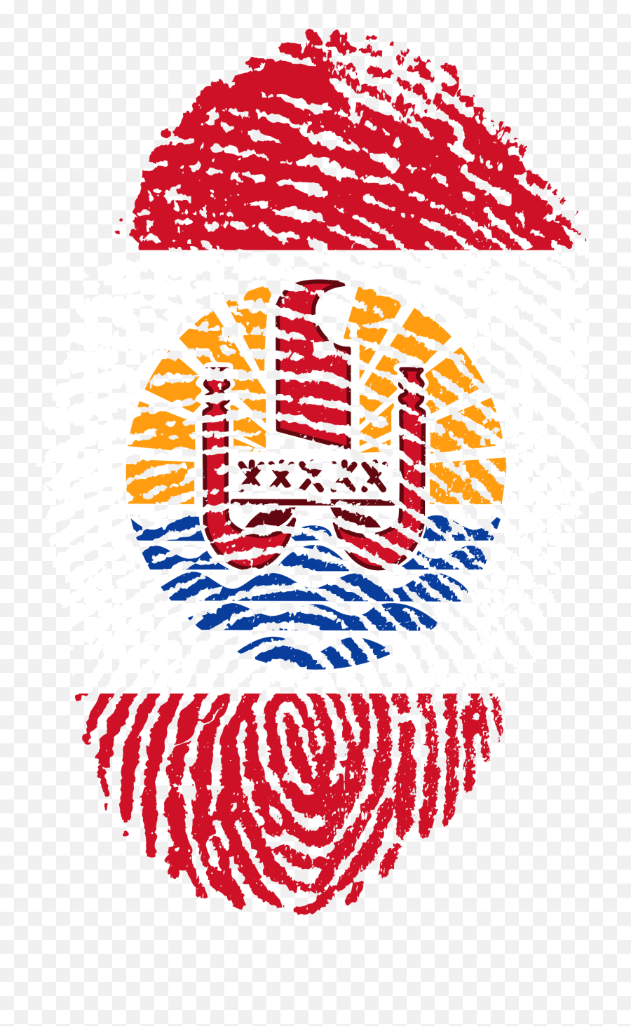 Download French Polynesia Flag Fingerprint 662419 - Bandeira Curacao Flag Png,Bandeira Brasil Png