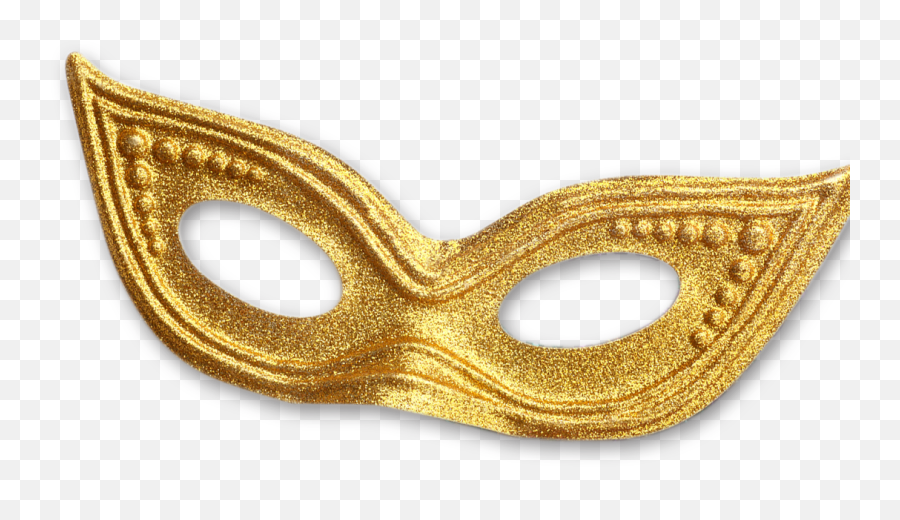 Download Hd Gold Mardi Gras Mask Png - Gold Carnival Mask Png,Mardi