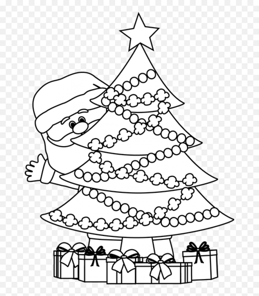 White Christmas Ornament Png - Christmas Clip Art Black And Christmas Day Clip Art Black And White,White Christmas Tree Png