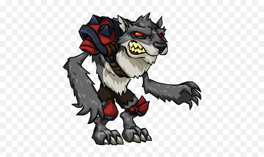 Download Wolfy Tier 3 Werewolf - Cartoon Png,Werewolf Png