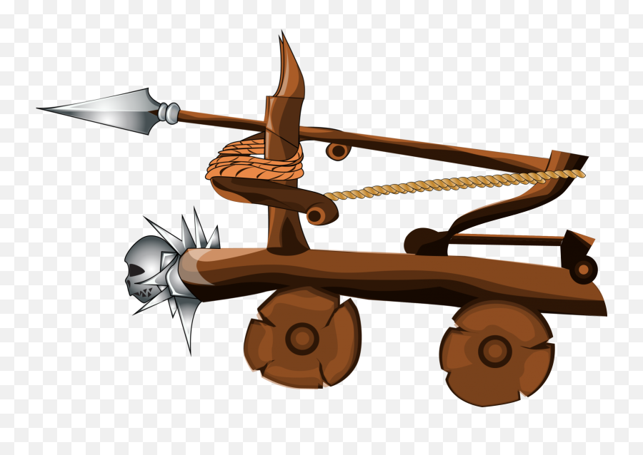 Catapult Design - Cannon Png,Catapult Png