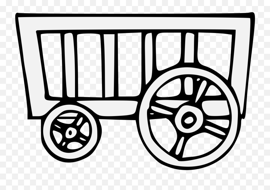Wagon - Traceable Heraldic Art Clip Art Png,Wagon Png