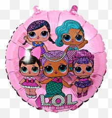 Download L - O L Surprise Doll Png Transparent Png Lol Foil Balloon,Lol Dolls Png