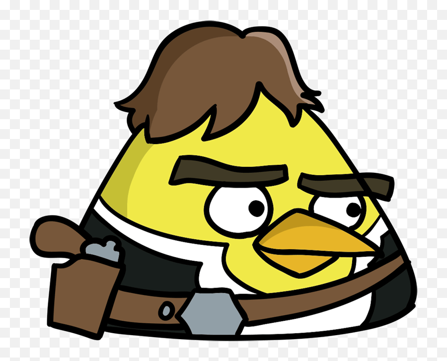 Learn How To Draw Han Solo - Easy Draw Everything Han Solo Angry Birds Star Wars 2 Png,Han Solo Png