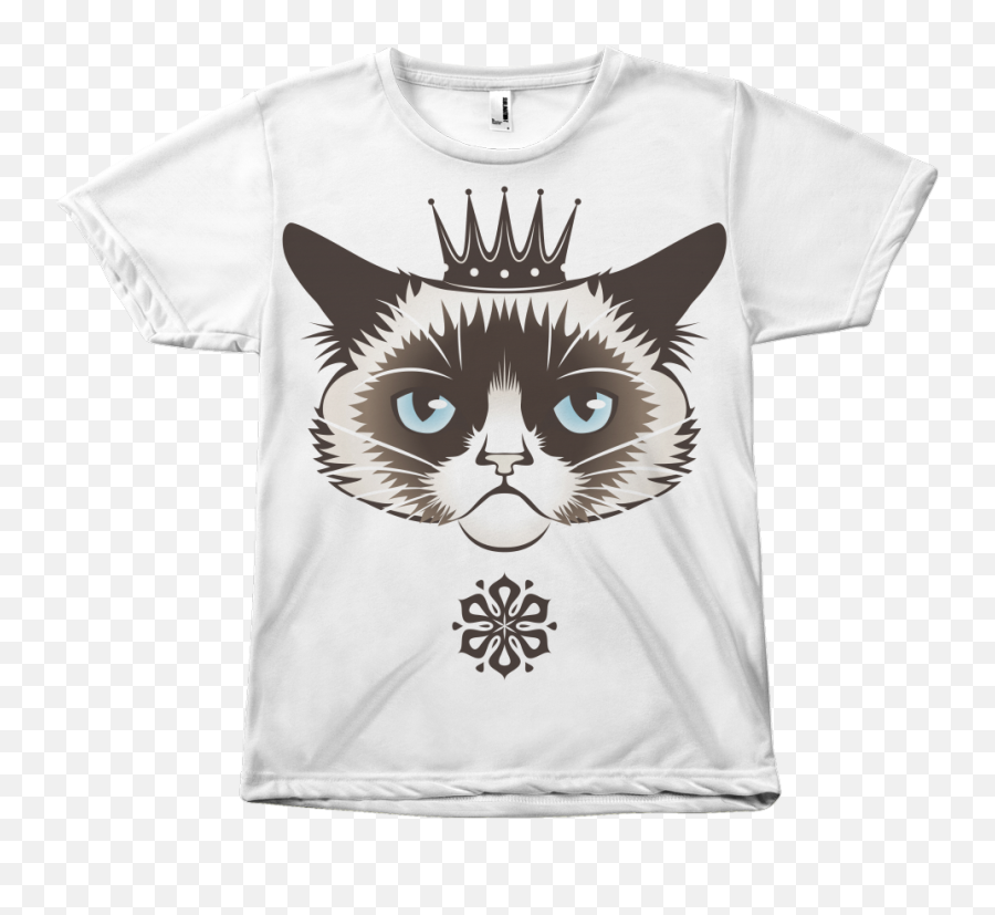 Download Hd Grumpy Cat Cup Transparent Png Image - Nicepngcom Grumpy Cat Crown,Grumpy Cat Png