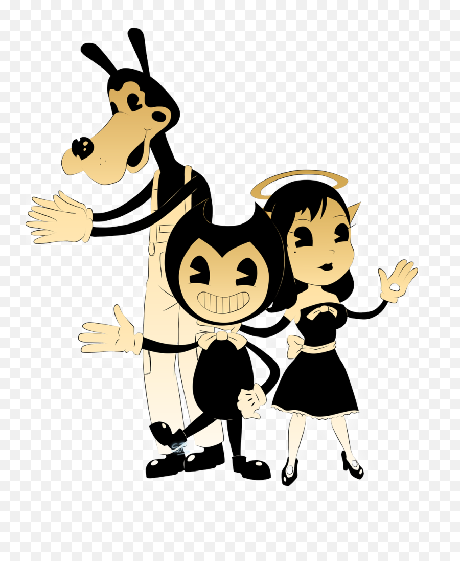 Bendy And The Ink Machine - Bendy And The Ink Machine Characters Png,Bendy Png