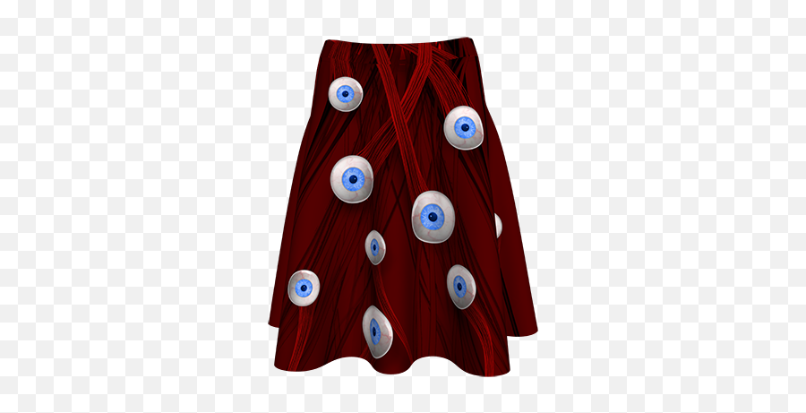 Halloween Monster Eyes Digital Print Skirt - All Cio Invest Png,Monster Eyes Png