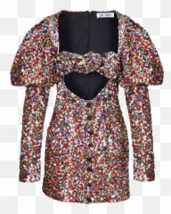 Sequins In Your Eyes 10 Sequined Dresses To Shine - Pattern Png,Sequins Png