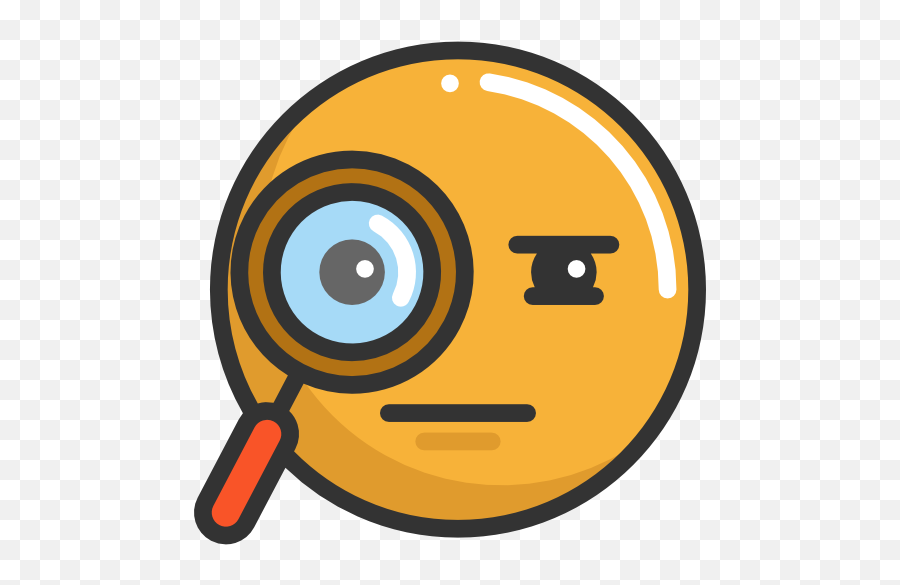 Feelings Smileys Emoticons Emoji Suspicious Icon - Emoticon Png,Scared Emoji Transparent Background