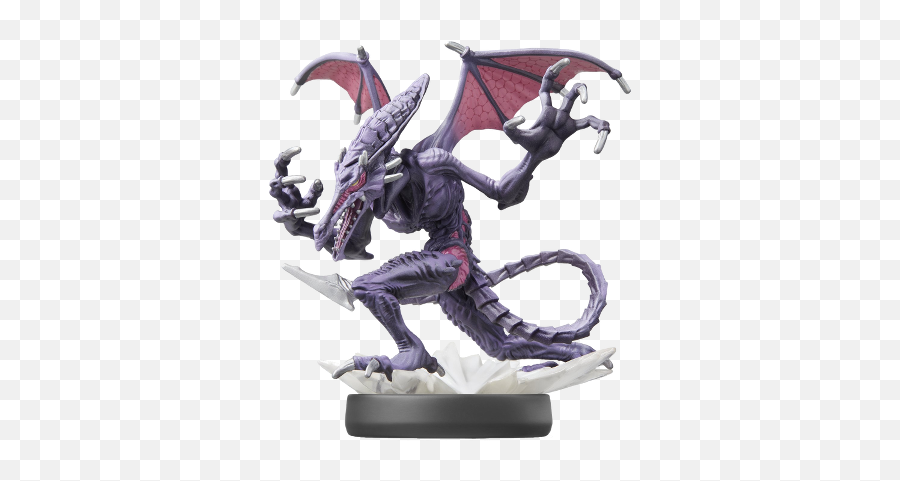 Ridley Super Smash Bros Amiibo Figure - Amiibo Life The Ridley Smash Amiibo Png,Smash Bros Png