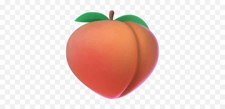 Peach Animated Emoji Sticker - Peach Animated Png,Peach Emoji Transparent