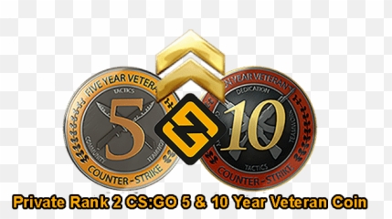 Buy Private Rank 2 Account With 5 U0026 10 Year Veteran Coin - Language Png,Csgo Transparent